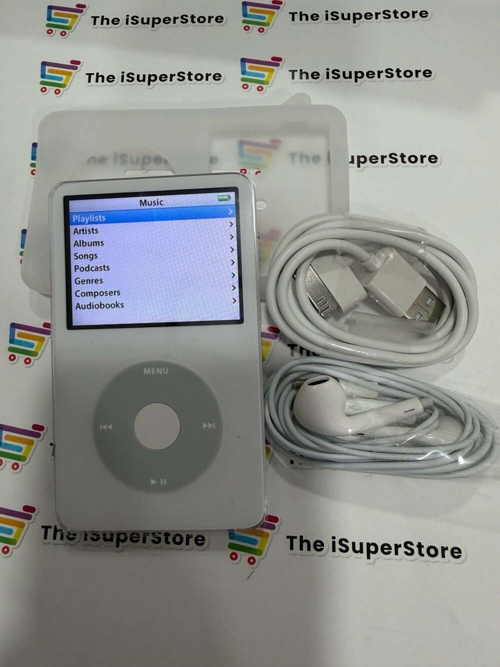 Refurbished Apple iPod Classic 5th Generation White 80GB+ 1 YR CPS Warranty